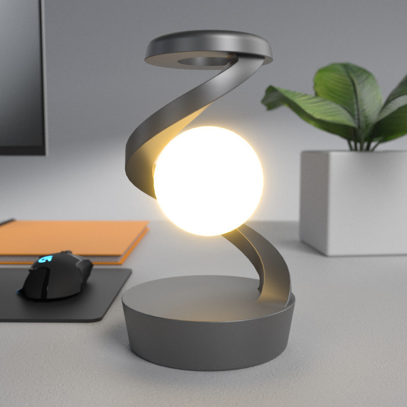 Floating Moon Light & Wireless Charger – Mesmerizing Home Glow