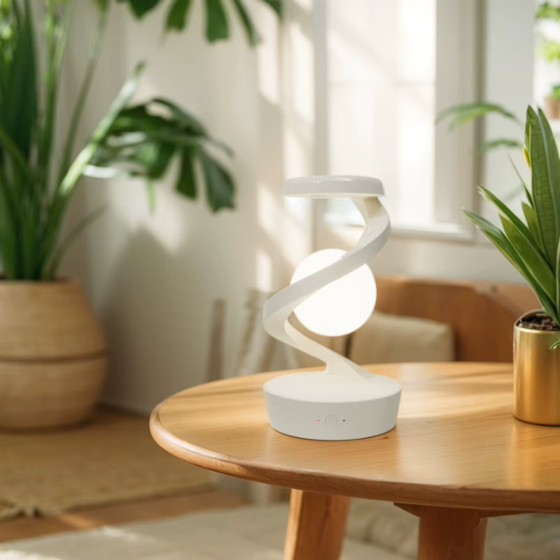 Floating Moon Light & Wireless Charger – Mesmerizing Home Glow