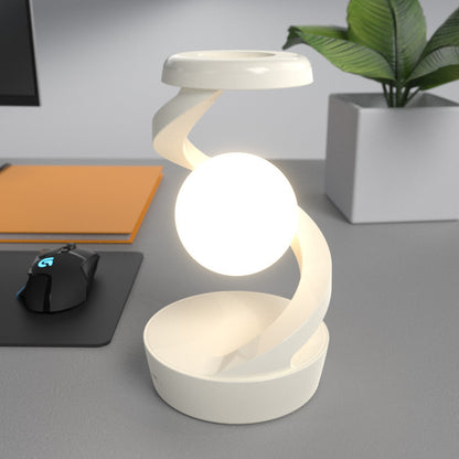 Floating Moon Light & Wireless Charger – Mesmerizing Home Glow