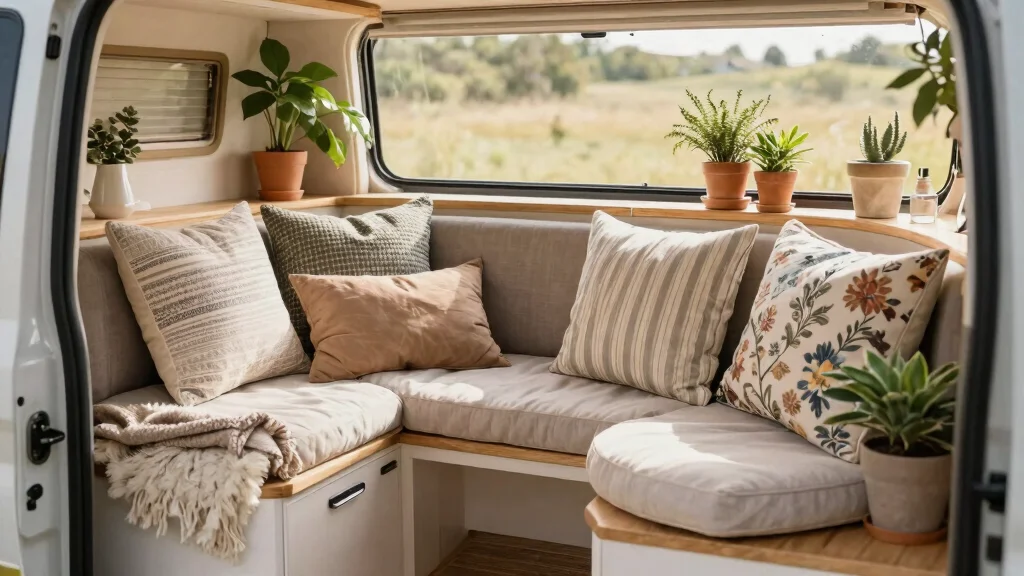 8 Best Camper Cushions for Comfortable and Stylish Van Life Living