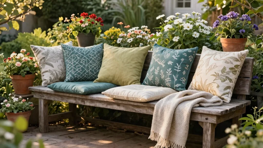 8 Best Outdoor Bench Cushions for a Comfortable Garden Seat
