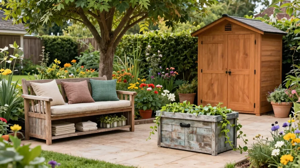 8 Garden Cushion Storage Ideas for a Clean and Organized Outdoor Space