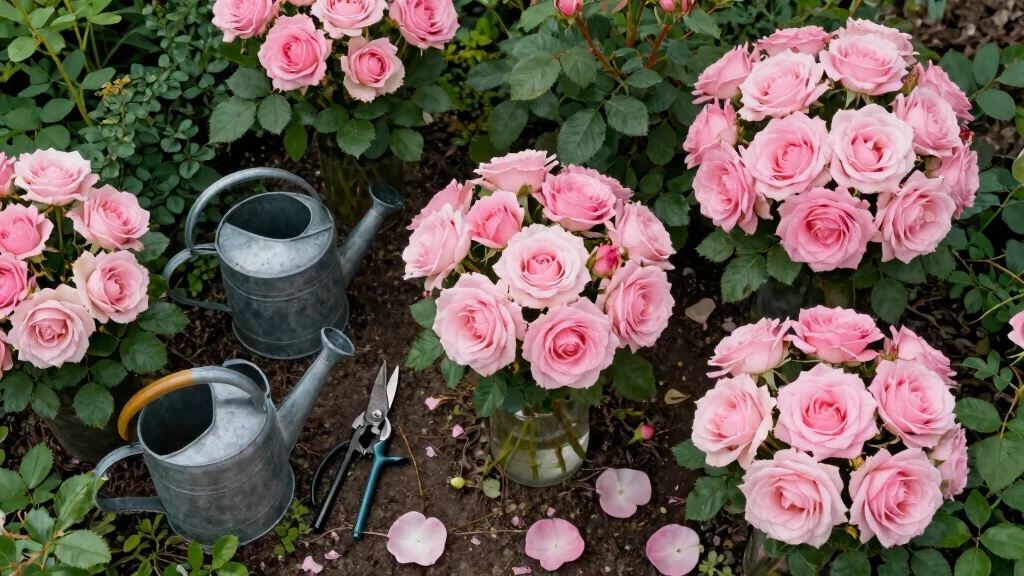 9 Light Pink Spray Roses for Charming Bouquets and Garden Borders