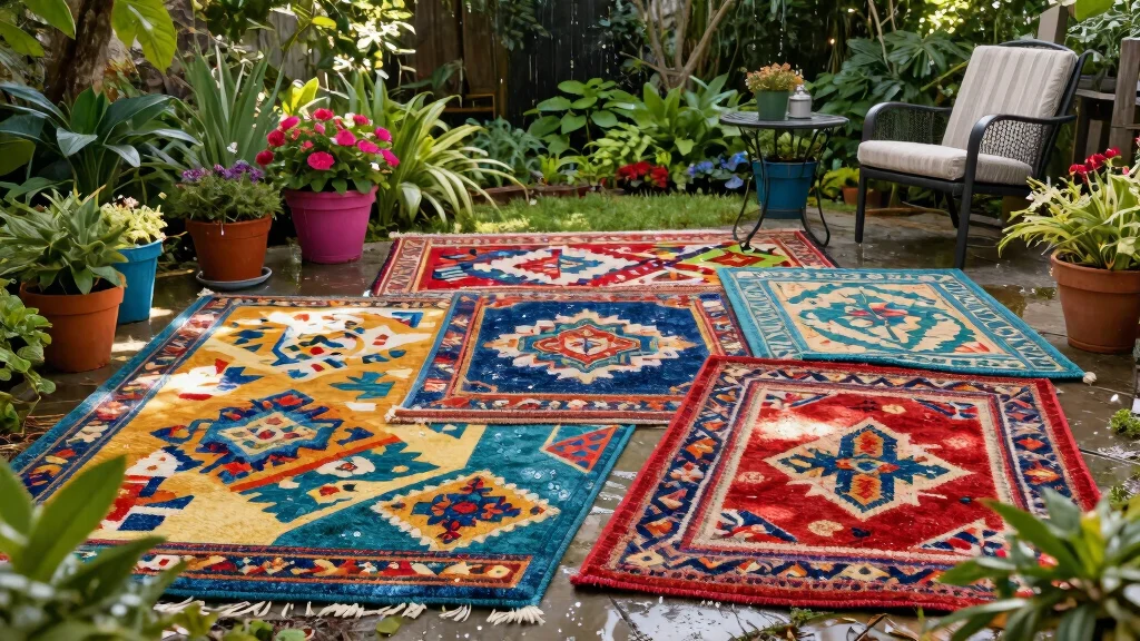 9 Waterproof Outdoor Patio Rugs That Look Great in Any Weather